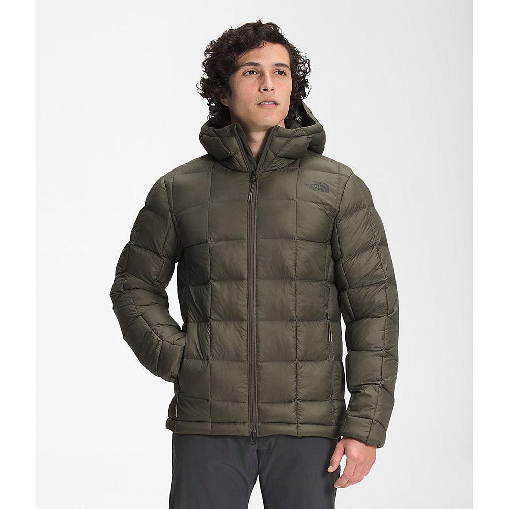 The North Face Thermoball™ Super Ανδρικα Μπουφάν Με Κουκούλα - Πρασινο (HMPZ18609)